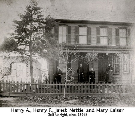 Henry F. and Mary E. Kaiser and 2 children