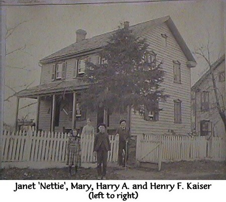Henry F. and Mary E. Kaiser and 2 children